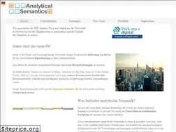 Sites similar to analyticalsemantics.com