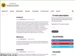 Sites similar to analyticaltoxicology.com
