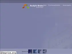 Sites similar to analyticbrains.com