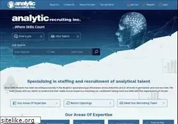 Sites similar to analyticrecruiting.com