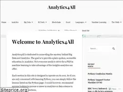 Sites similar to analytics4all.org