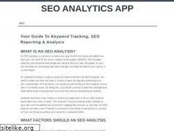 Sites similar to analyticsapp.com