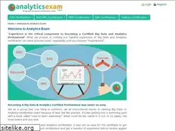 Sites similar to analyticsexam.com