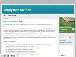 Sites similar to analyticsforfun.com