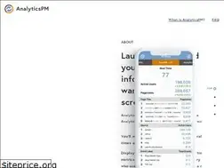 Sites similar to analyticspm.com