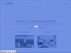 Sites similar to analytik-aurachtal.com