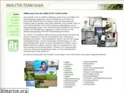 Sites similar to analytik-team.de