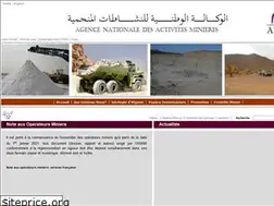 Sites similar to anam.gov.dz