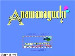 Sites similar to anamanaguchi.com