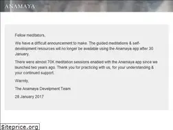 Sites similar to anamaya.co