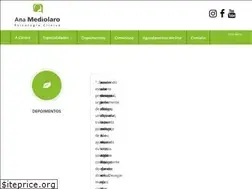 Sites similar to anamediolaro.com.br