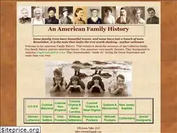 Sites similar to anamericanfamilyhistory.com