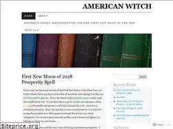 Sites similar to anamericanwitch.wordpress.com