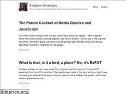 Sites similar to anampiu.github.io