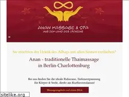 Sites similar to anan-thaimassage.de
