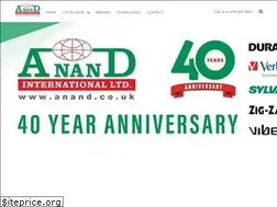 Sites similar to anand.co.uk