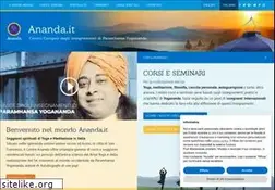 Sites similar to ananda.it