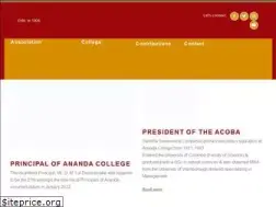 Sites similar to anandacollegeoba.org
