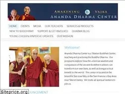 Sites similar to anandadharmacenter.org