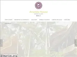 Sites similar to anandahousebali.com