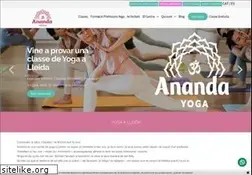 Sites similar to anandaioga.com