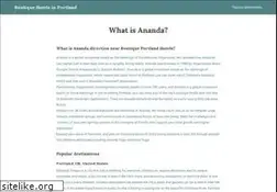 Sites similar to anandalaurelwood.org