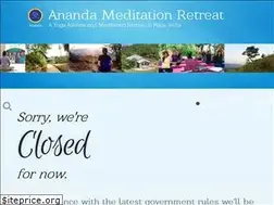 Sites similar to anandameditationretreat.in