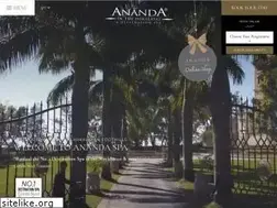 Sites similar to anandaspa.com