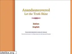Sites similar to anandauncovered.com