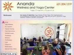 Sites similar to anandawellnessyoga.com
