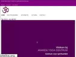 Sites similar to anandayogacentrum.nl