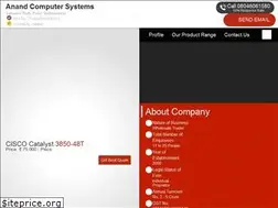 Sites similar to anandcomputersystems.in