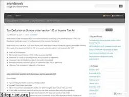 Sites similar to anandexcels.wordpress.com
