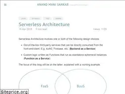 Sites similar to anandmanisankar.com