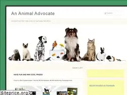 Sites similar to ananimaladvocate.com