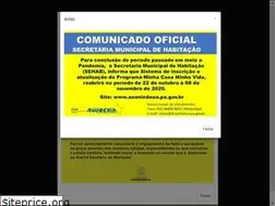 Sites similar to ananindeua.pa.gov.br