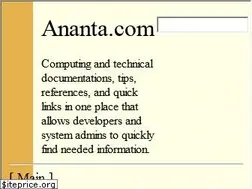 Sites similar to ananta.com