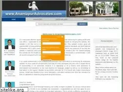 Sites similar to anantapuradvocates.com