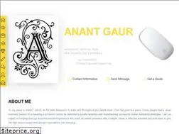 Sites similar to anantgaur.com