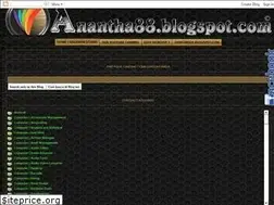 Sites similar to anantha88.blogspot.com