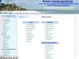 Sites similar to anapa-gorod-kurort.ru