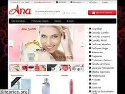 Sites similar to anaperfumeria.com