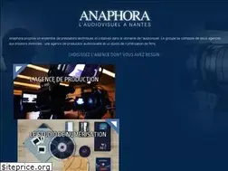 Sites similar to anaphora-productions.com
