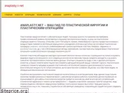 Sites similar to anaplasty.net