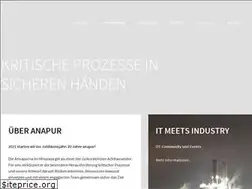 Sites similar to anapur.de