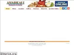 Sites similar to anarkaliindiancuisineny.com