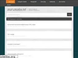 Sites similar to anarsamadov.net