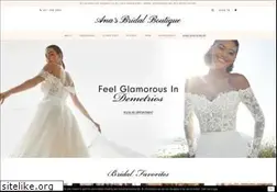 Sites similar to anasbridal.com