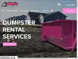 Sites similar to anasdumpsterservice.com