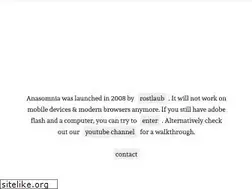 Sites similar to anasomnia.com